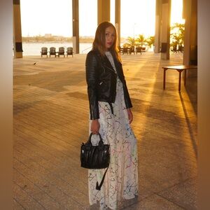 Alexis Small Silk Maxi Dress